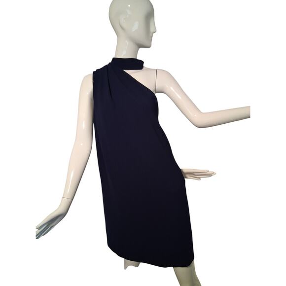 Trina Turk Asymmetrical Women's size 10 One Shoulder Career Sophisticated Dress - Picture 9 of 12